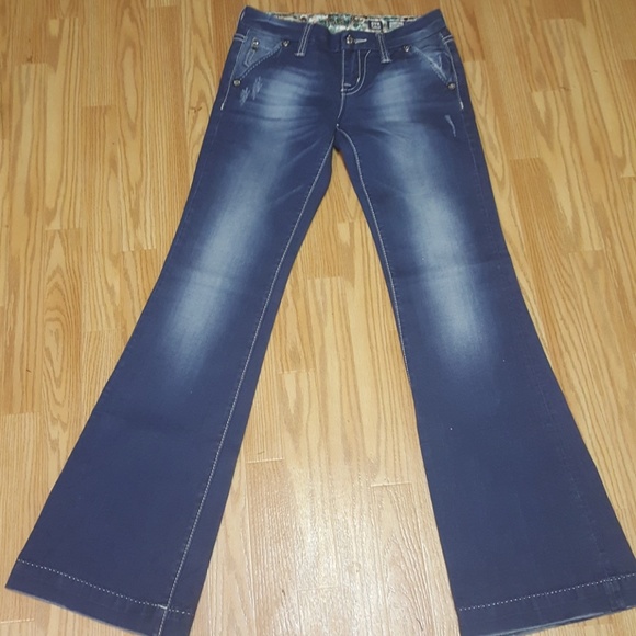 Miss Me wide leg Boho silk lined - Picture 5 of 5